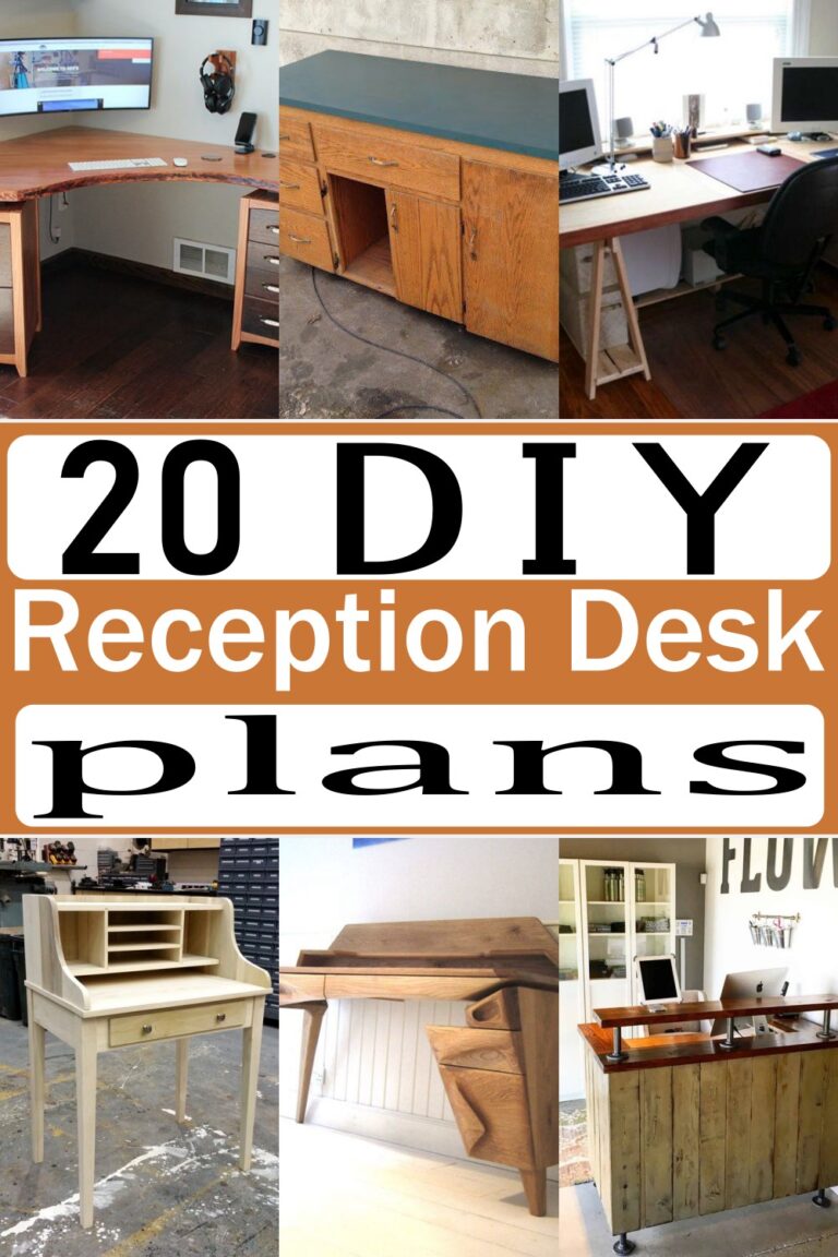 20 DIY Reception Desk Plans Craftsy