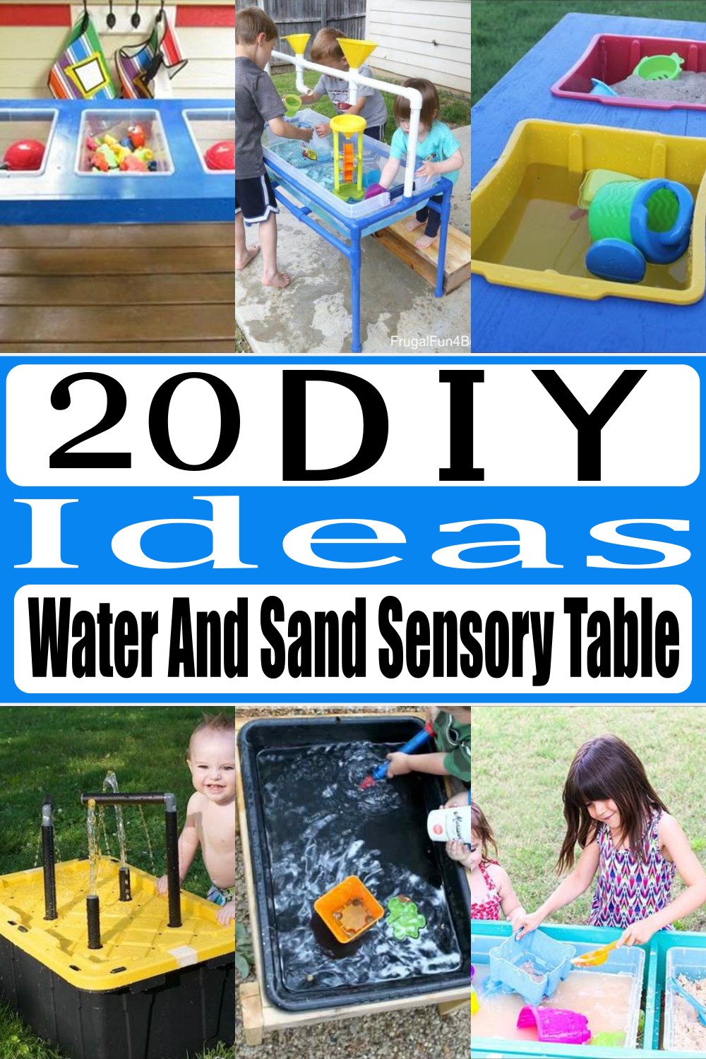 Water And Sand Sensory Table