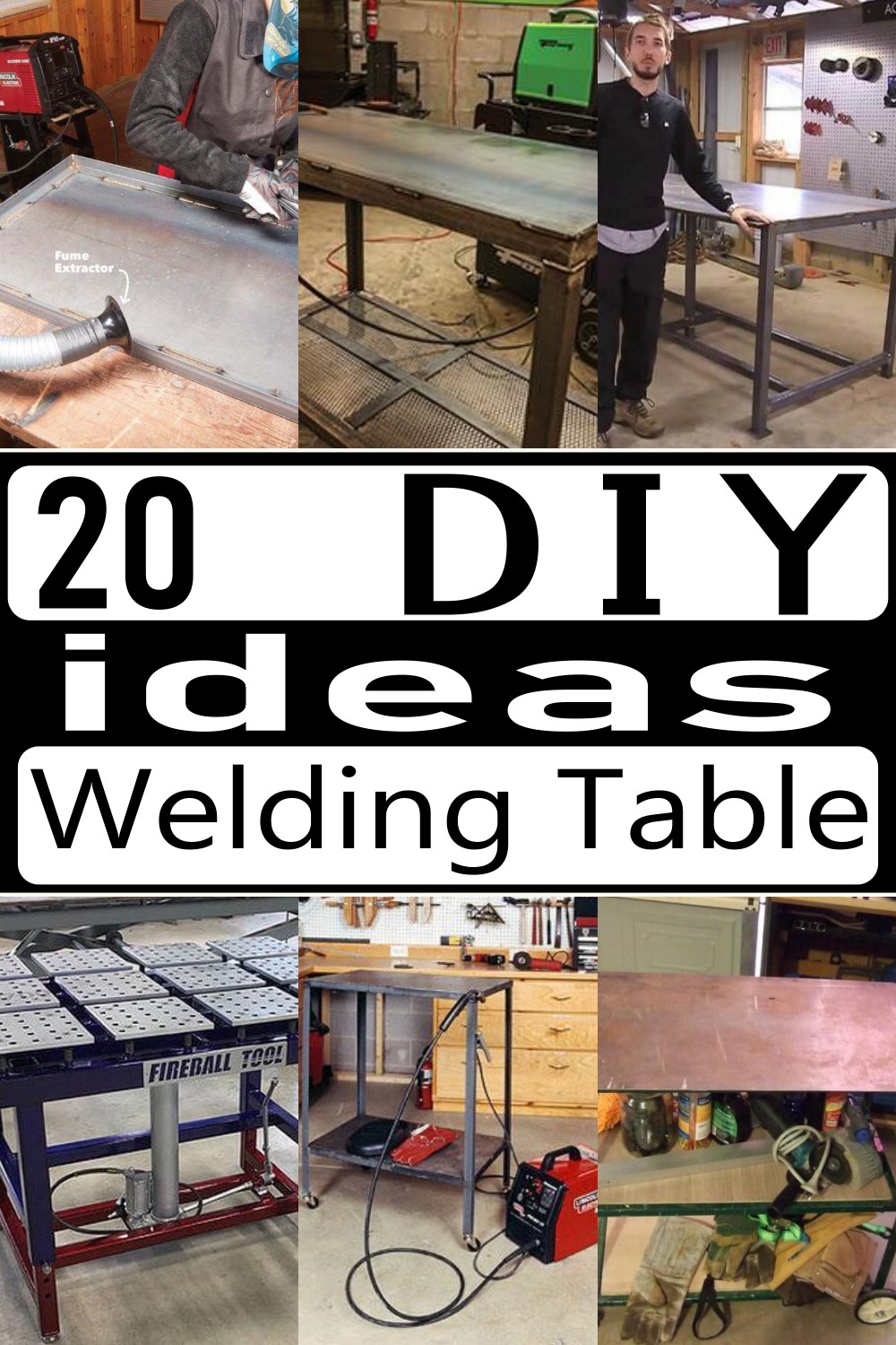 20 DIY Welding Table Plans For Your Workshop - Craftsy