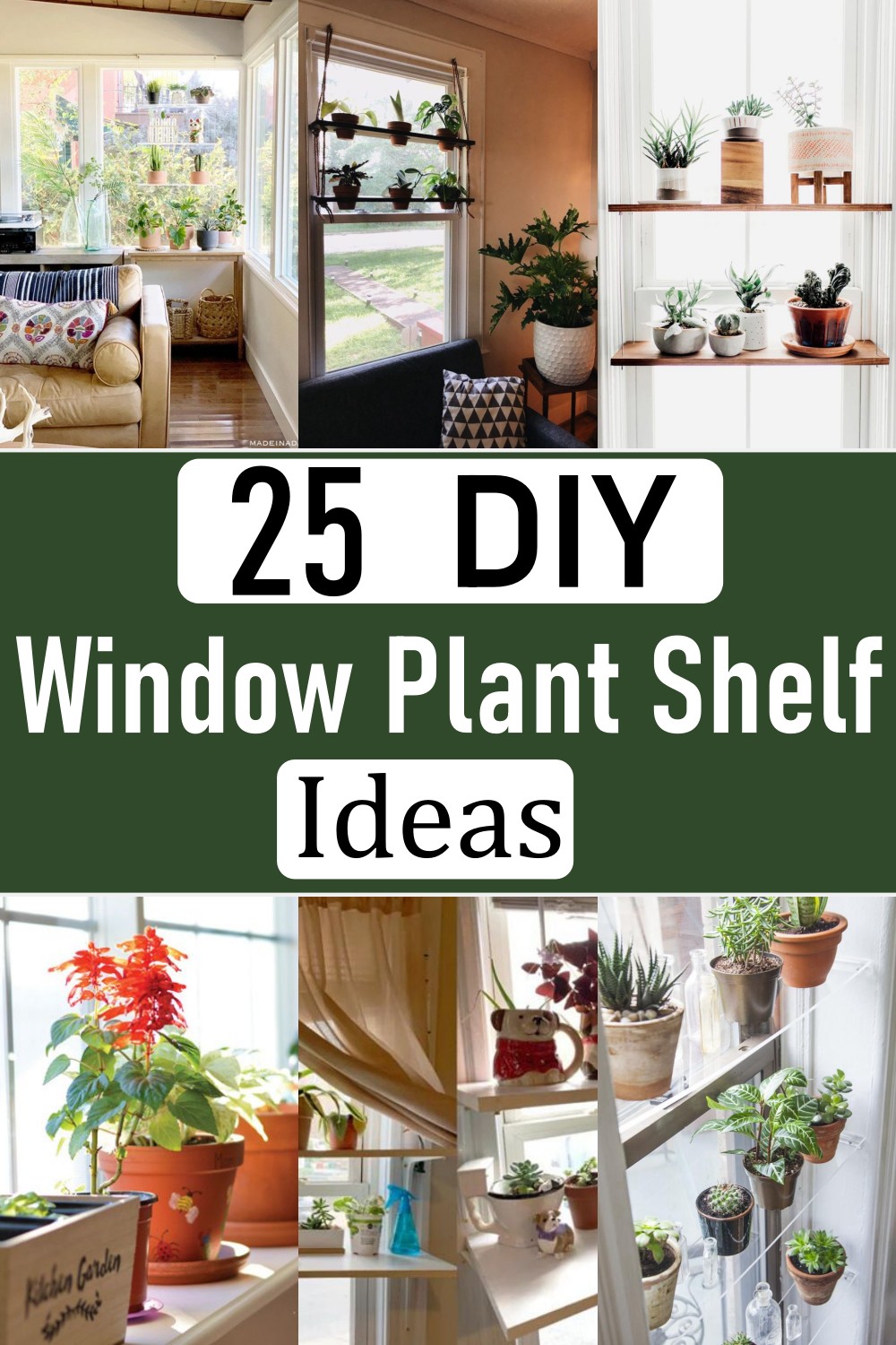 Window Plant Shelf: