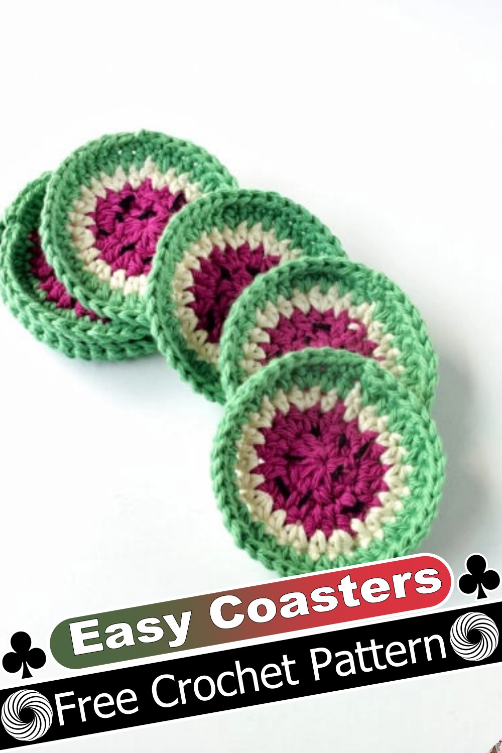 Easy Crochet Coasters