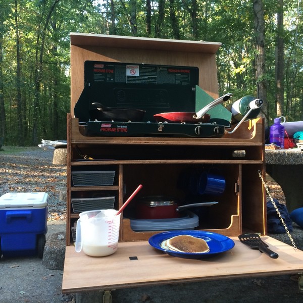 Easy To Make Camp Chuck Box