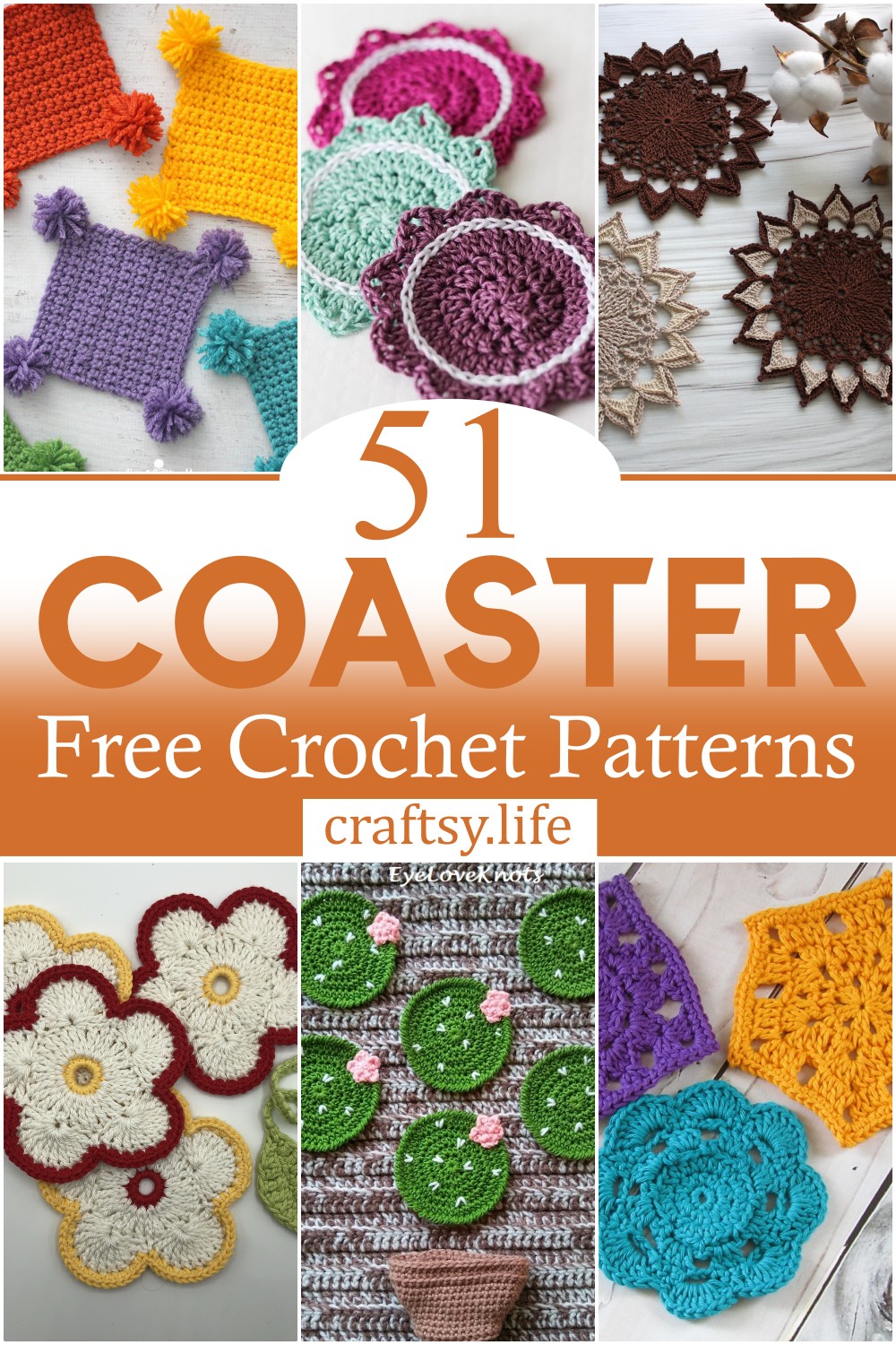 Free Crochet Coaster Patterns 1
