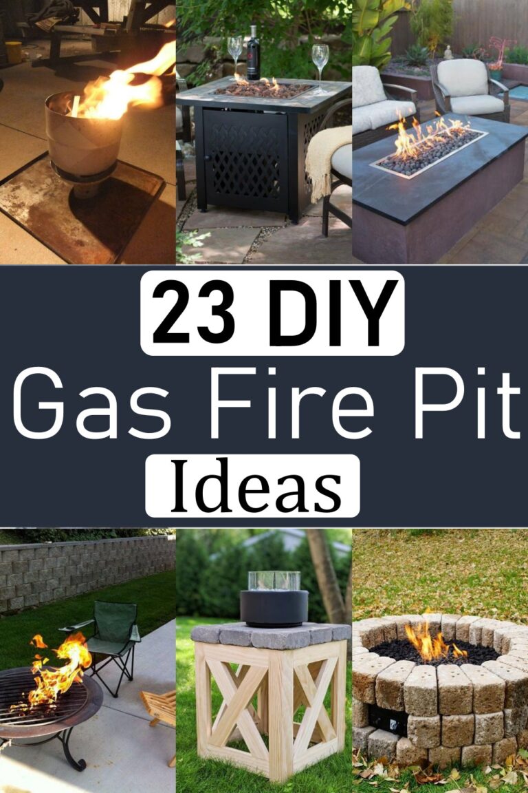 23 DIY Gas Fire Pit Plans That You Can Build In No Time