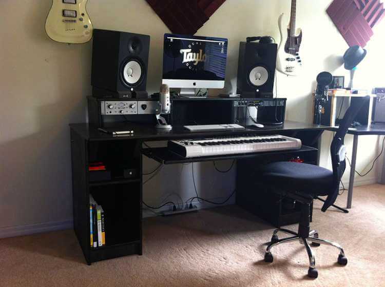 Homemade Desk for music equipments