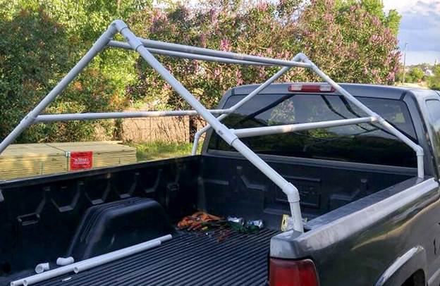 Homemade Truck DIY Bed Tent