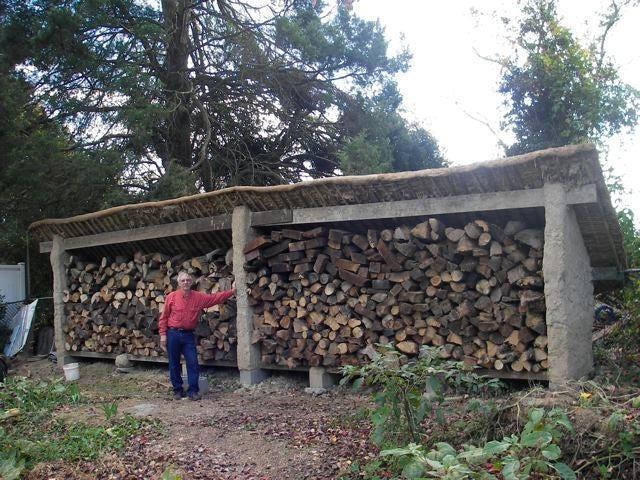 How To Build A Cob Wood Shed