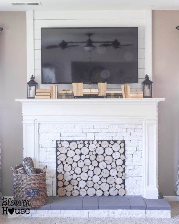 How To Build A Faux Fireplace