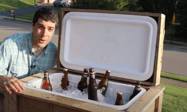 How To Build A Rustic Cooler:
