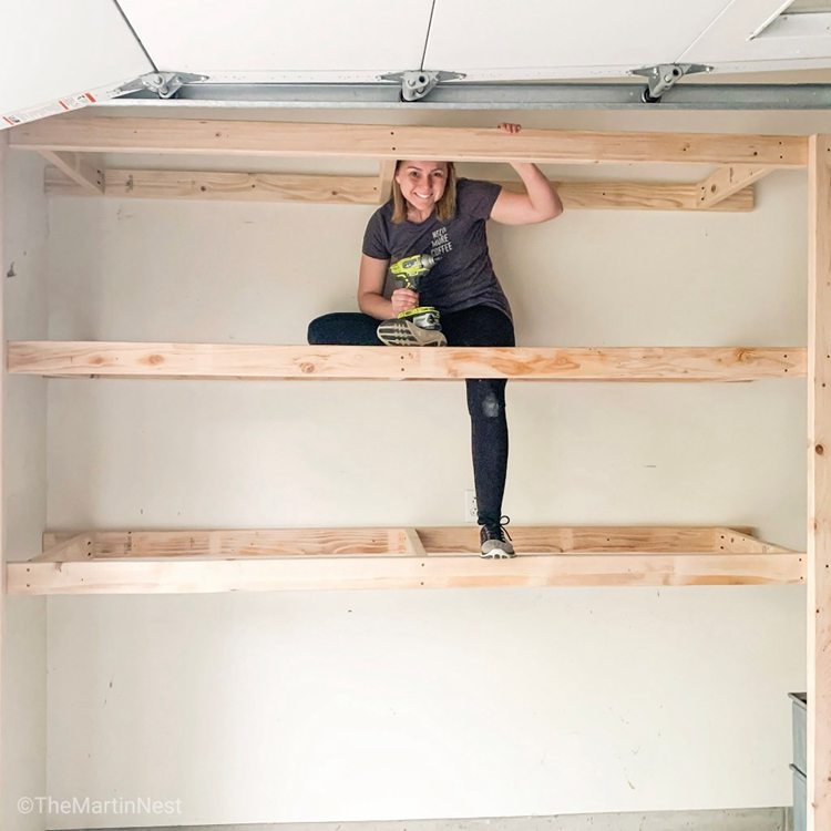How To Build Easy DIY Storage Shelves