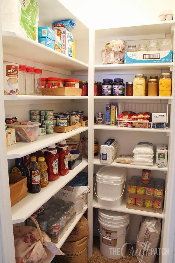 How To Build Pantry Shelves