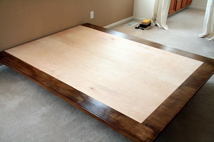 How To Make A Floating Platform Bed