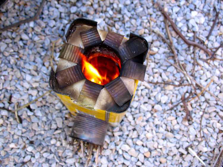 How To Make A Mini Rocket Stove