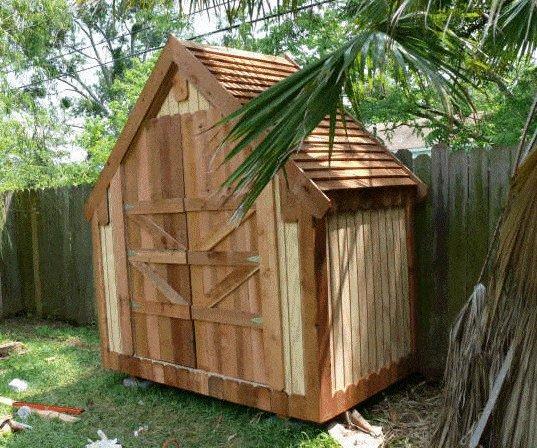 How To Make A Narrow Backyard Shed