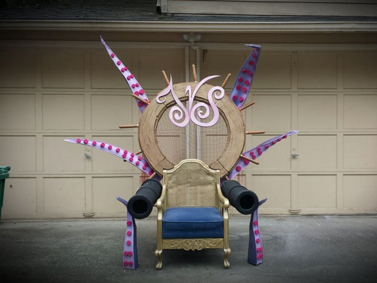 How To Make A Pirate Throne