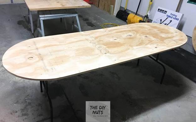 How to Build a Large Folding Table