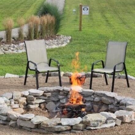 Inexpensive Stone Fire Pit