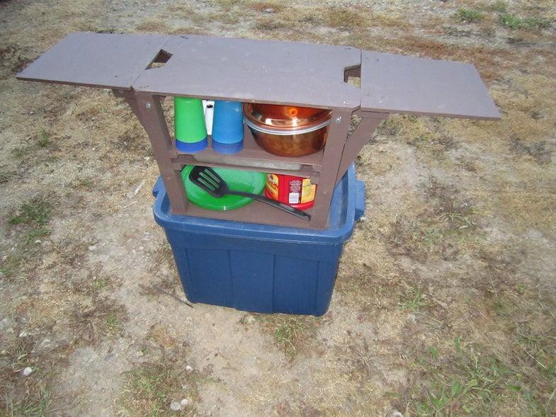 Low Budget Camping Kitchen