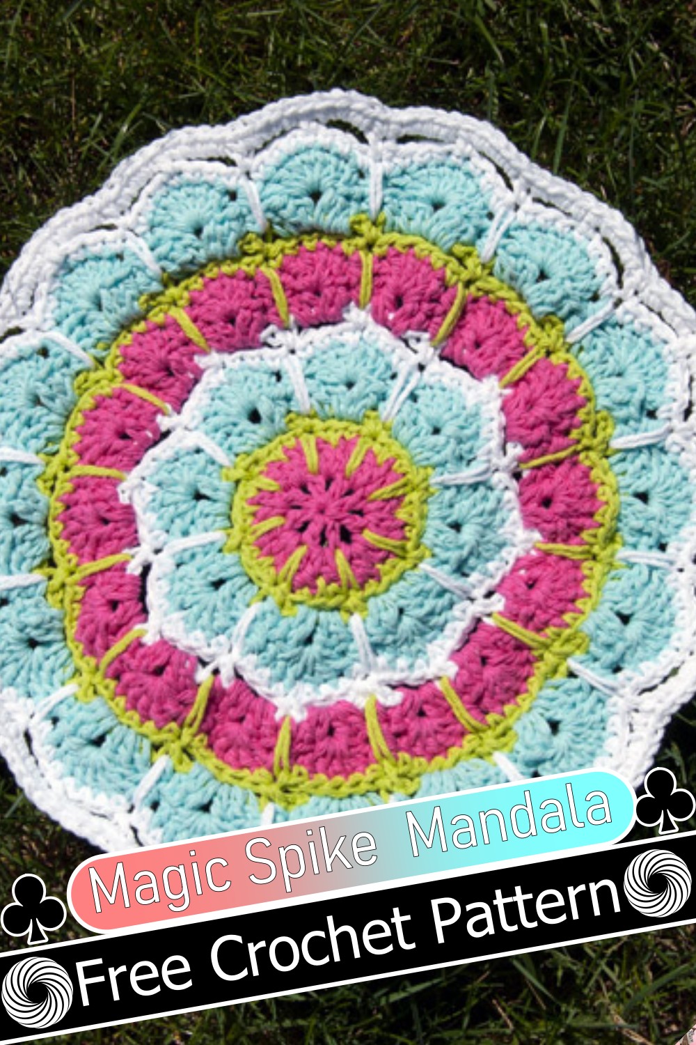 Magic Spike Crochet Mandala