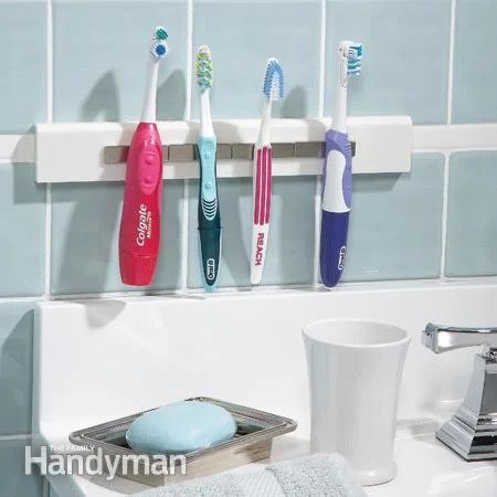 Magnetic Toothbrush Holder DIY