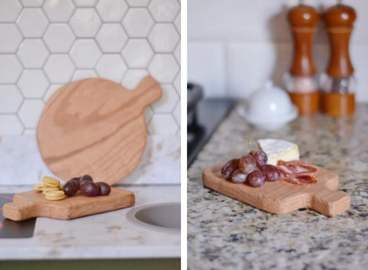 Mini Wood Charcuterie Board