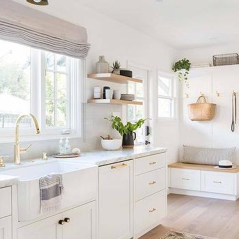 Mudroom Before the Kitchen