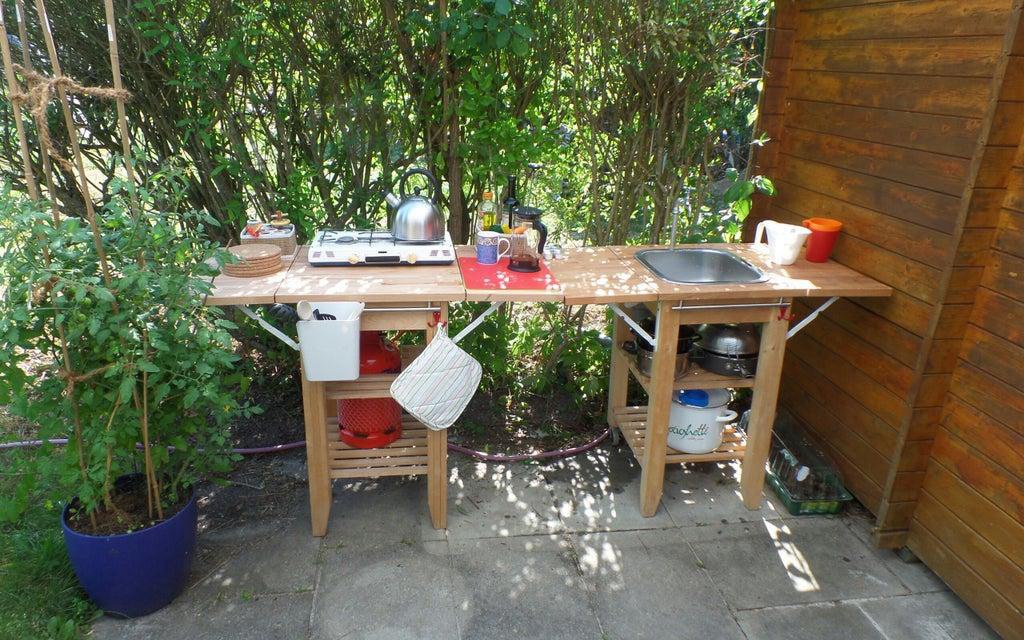 Outdoor Kitchen For Garden Shed