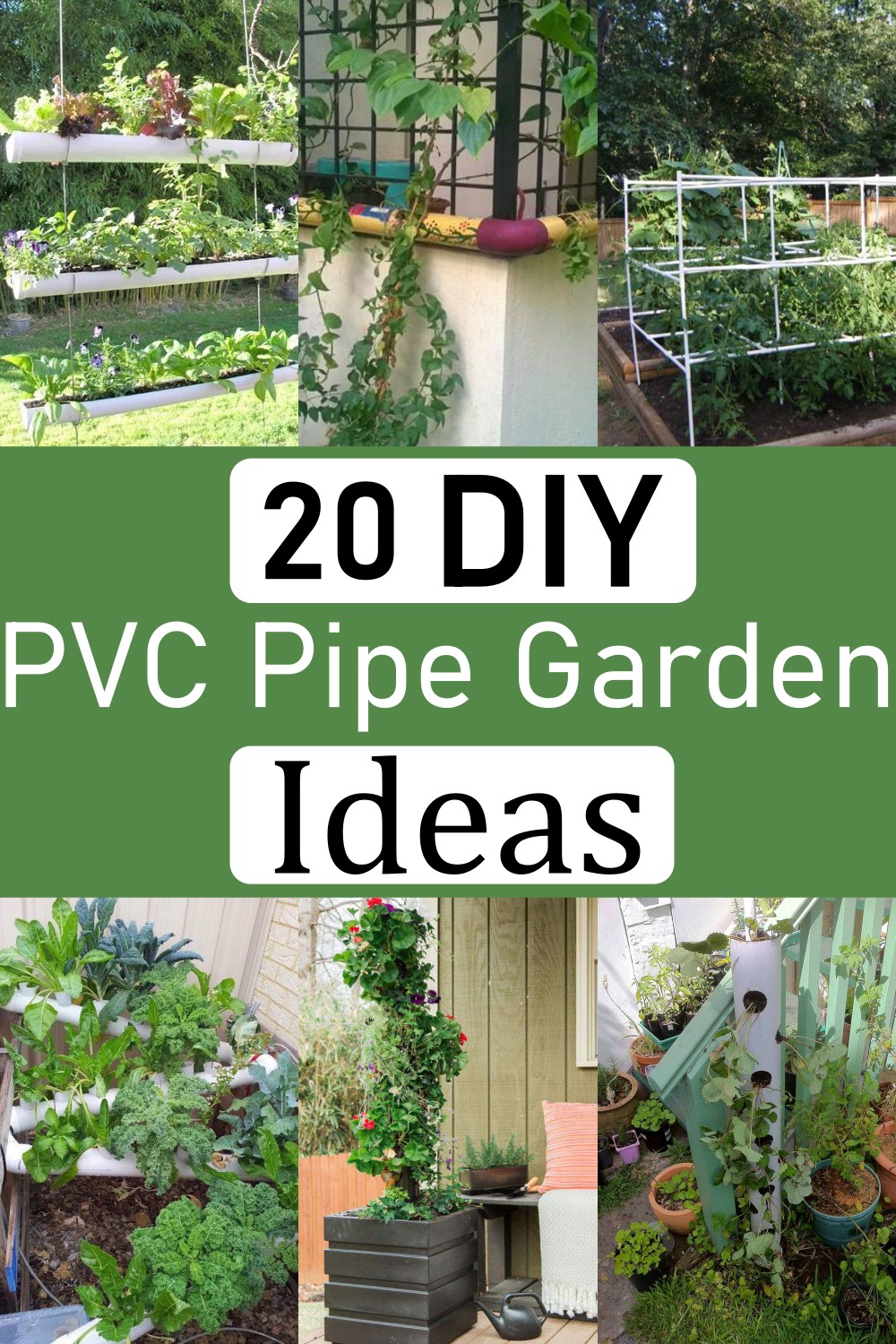  PVC Pipe Garden