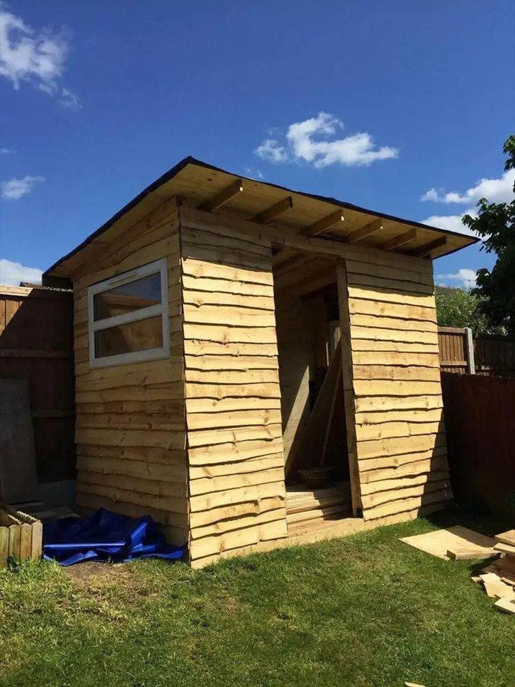 Pallet Shed Build