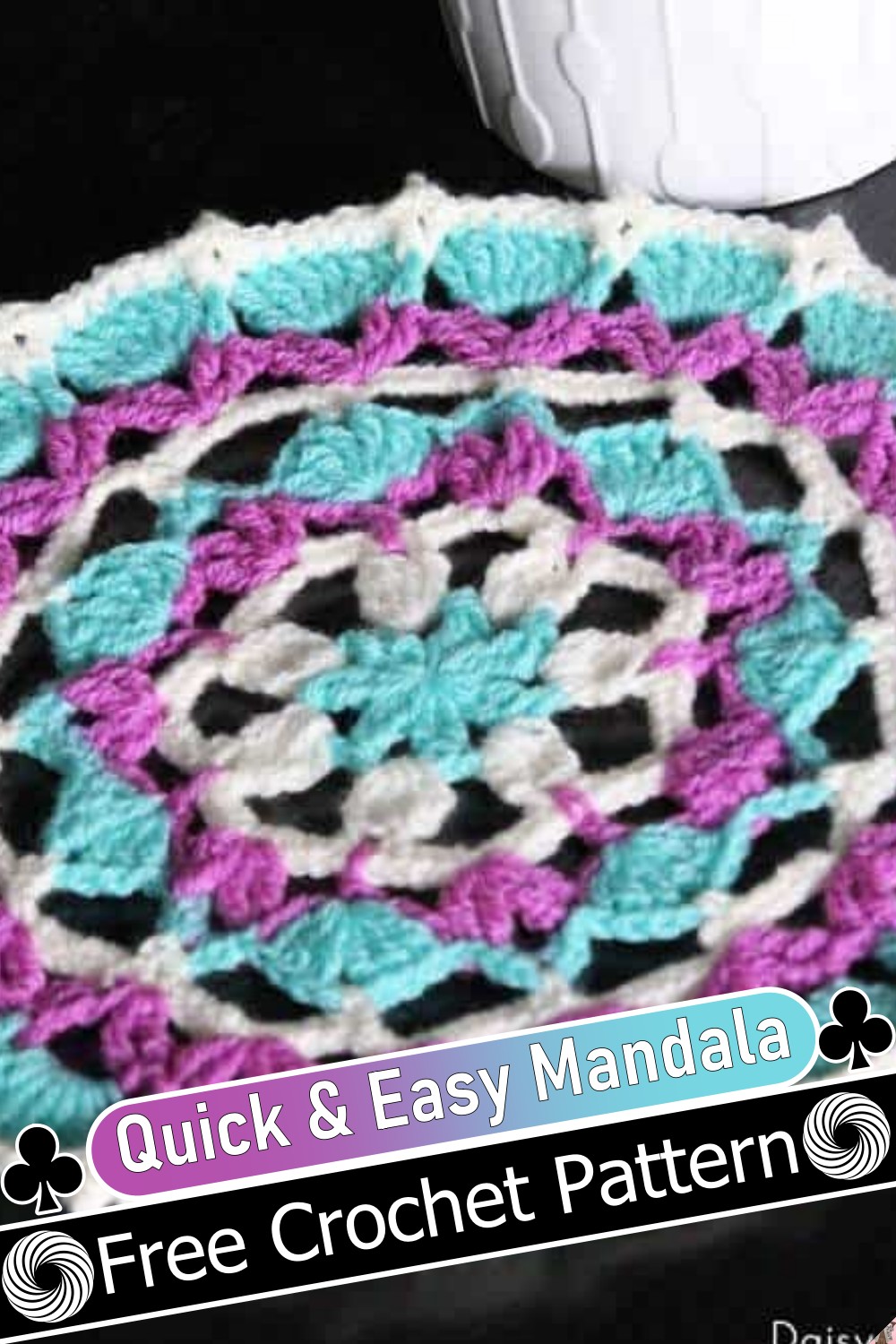 Quick & Easy Free Crochet Mandala