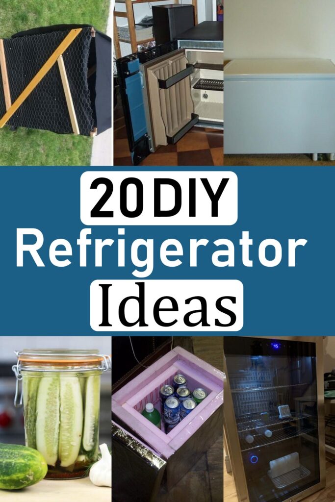 20 DIY Refrigerator Plans For Cooling System Craftsy