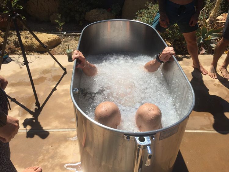 Setting Up An Ice Bath At Home