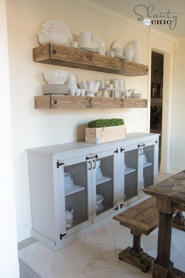 Sideboard With Mesh Doors