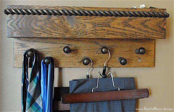 Space Saving Tie organizer Tutorial