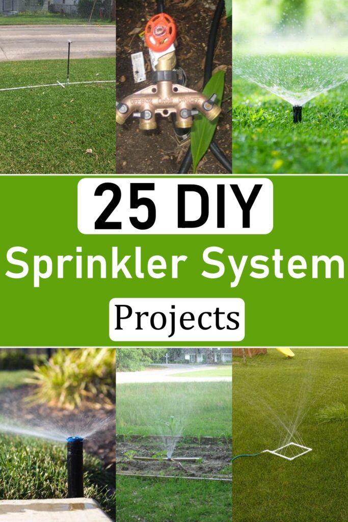 25 Best DIY Sprinkler System Ideas For Gardening Craftsy