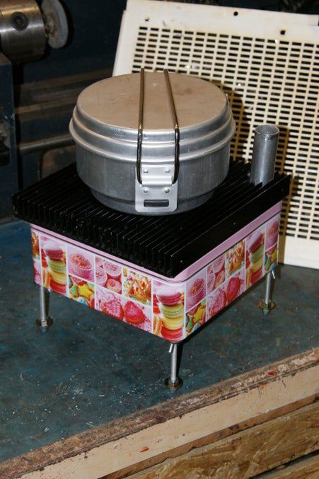 Tent Candle Oven Stove