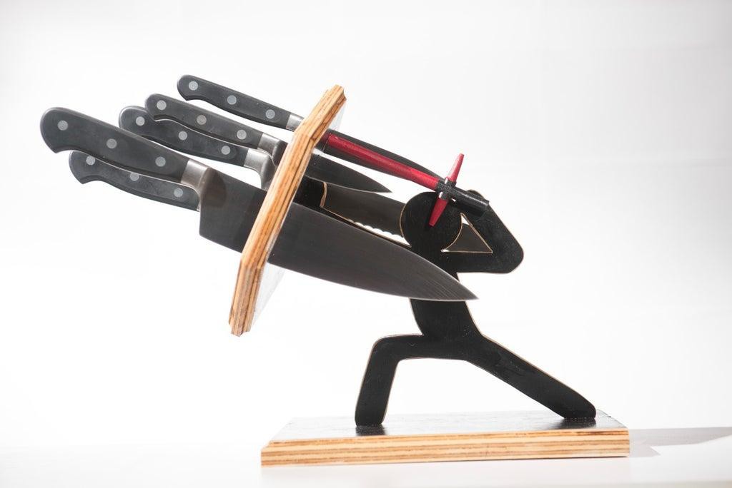 The Force Awakens Knife Block DIY