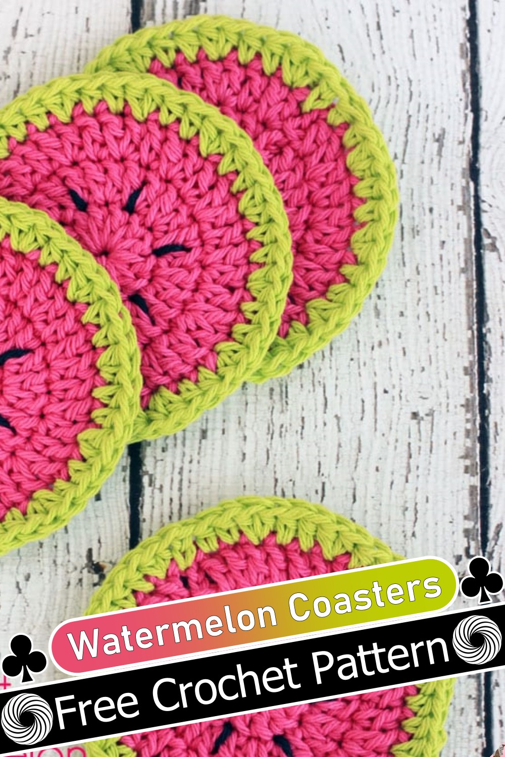 Watermelon Coasters