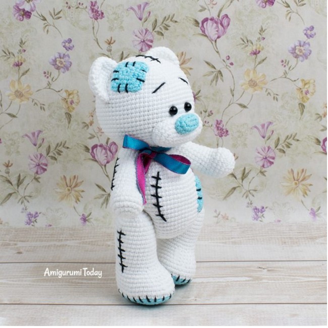 Amigurumi Teddy Bear Crochet Pattern