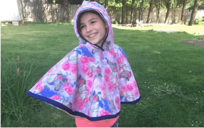 Camp Poncho For Kids