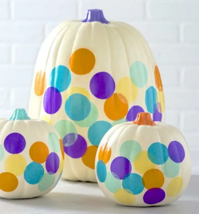 Confetti Pumpkins