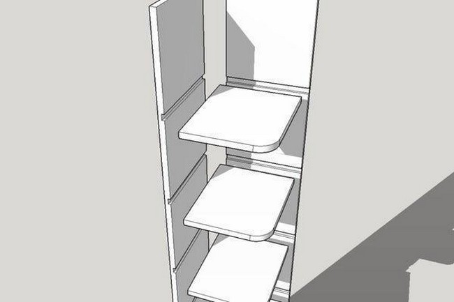 Corner Shelves On A Budget