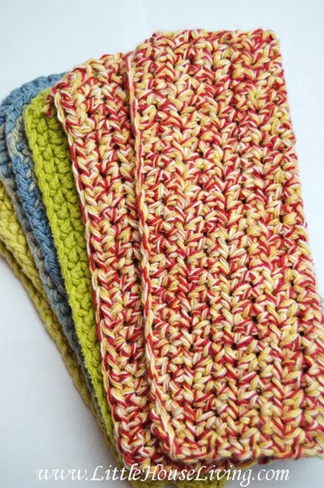 Crochet A Dishcloth