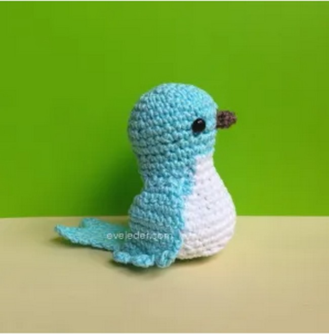 Crochet Bluebird Free Pattern