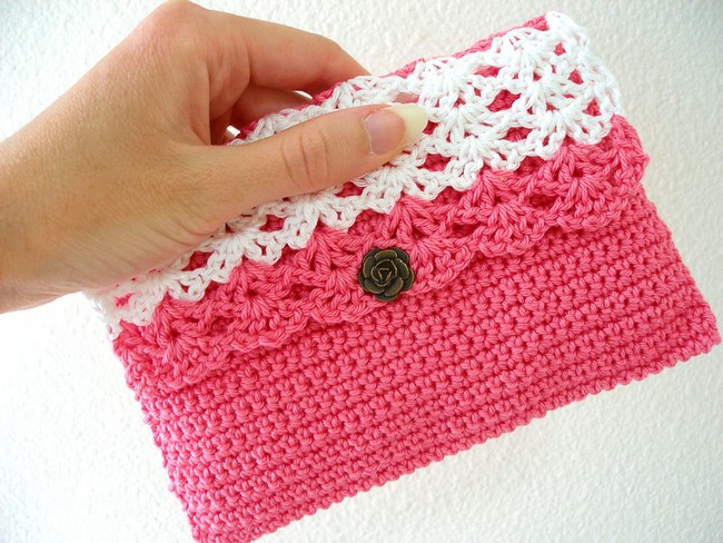 Crochet Clutch Perfect Purse