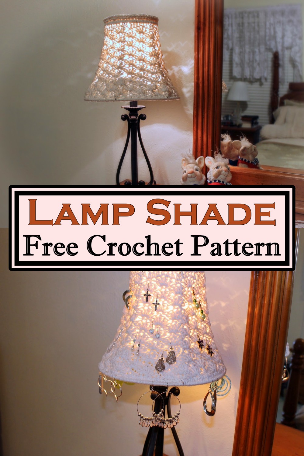 Crochet Lamp Shade