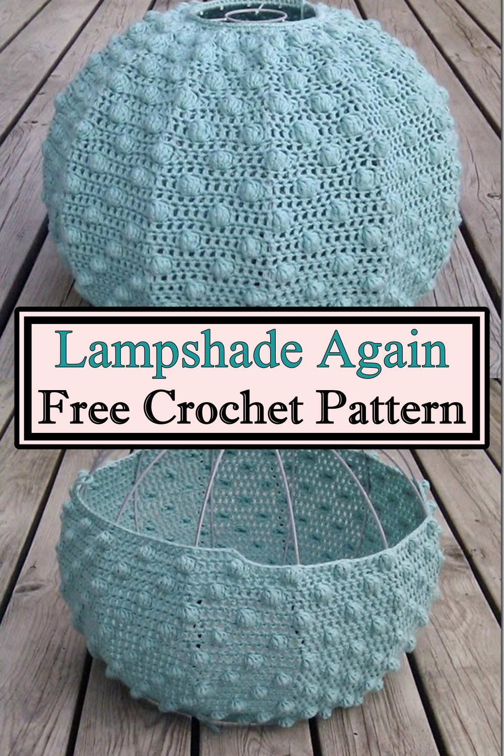 Crochet Lampshade Again