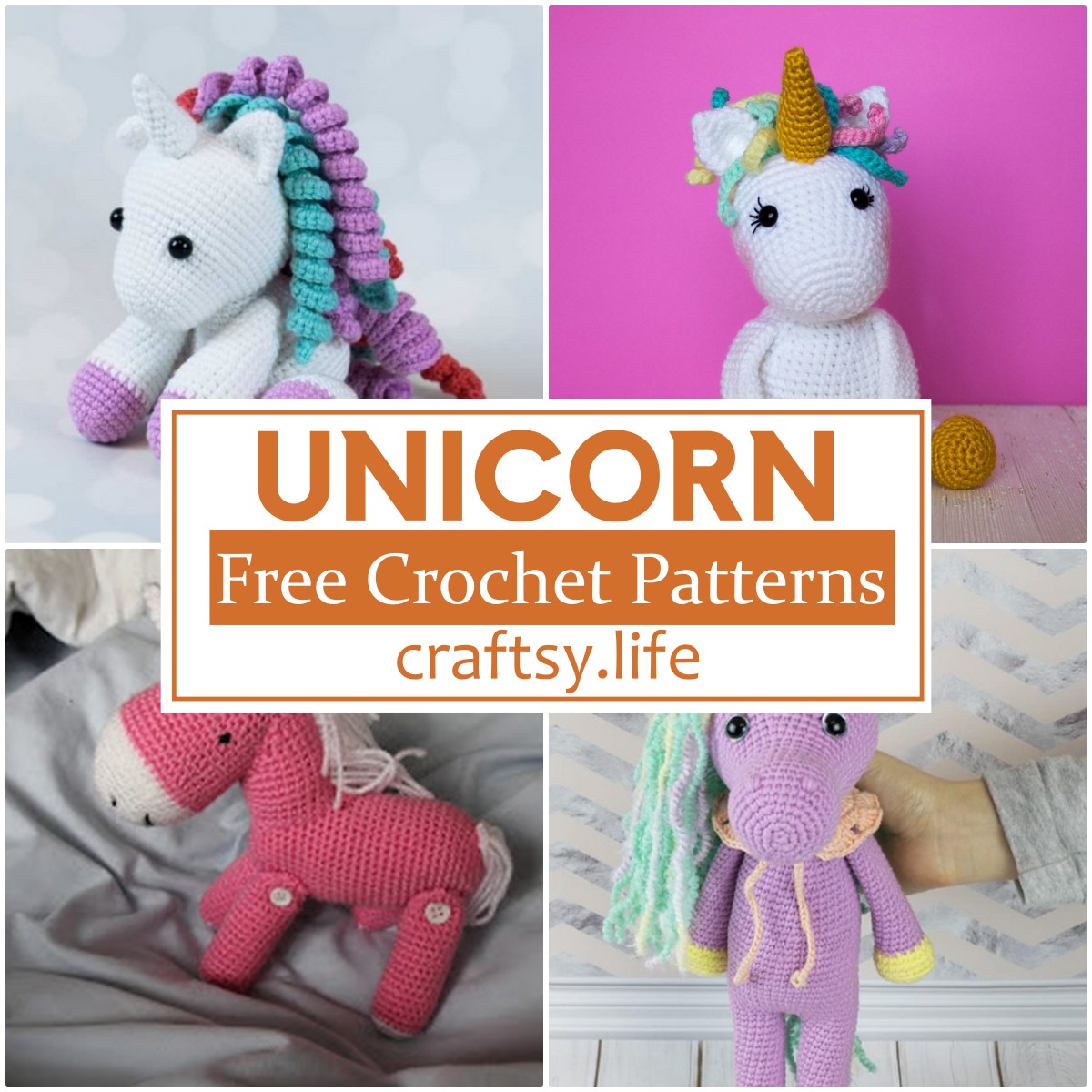 Crochet Unicorn Patterns Free 1