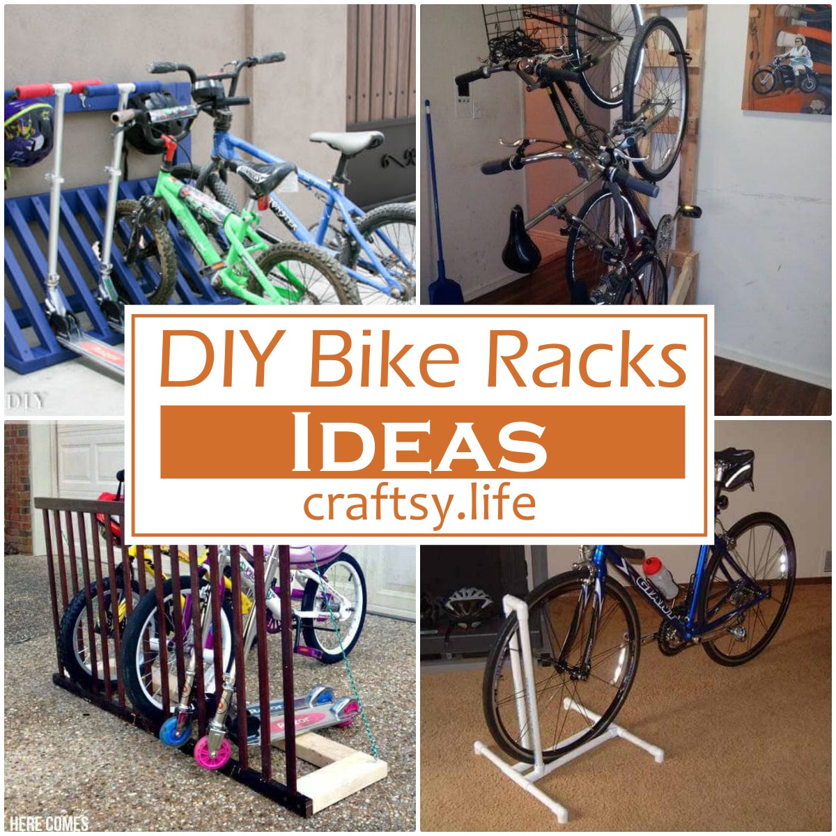 DIY Bike Racks 1
