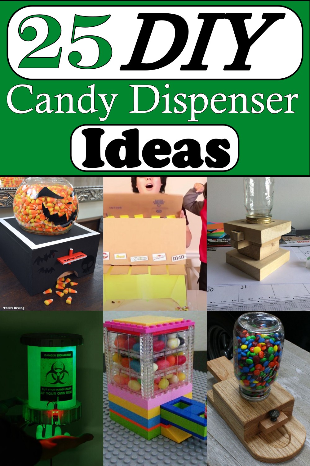 DIY Candy Dispenser Ideas